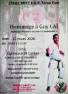 Stage Mike Julie, en hommage à Guy Laï, le 22 mars 2026 à Lagnieu
